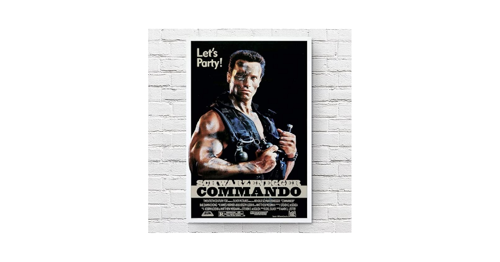Amazon.co.jp: 映画ポスター コマンドー COMMANDO アーノルド